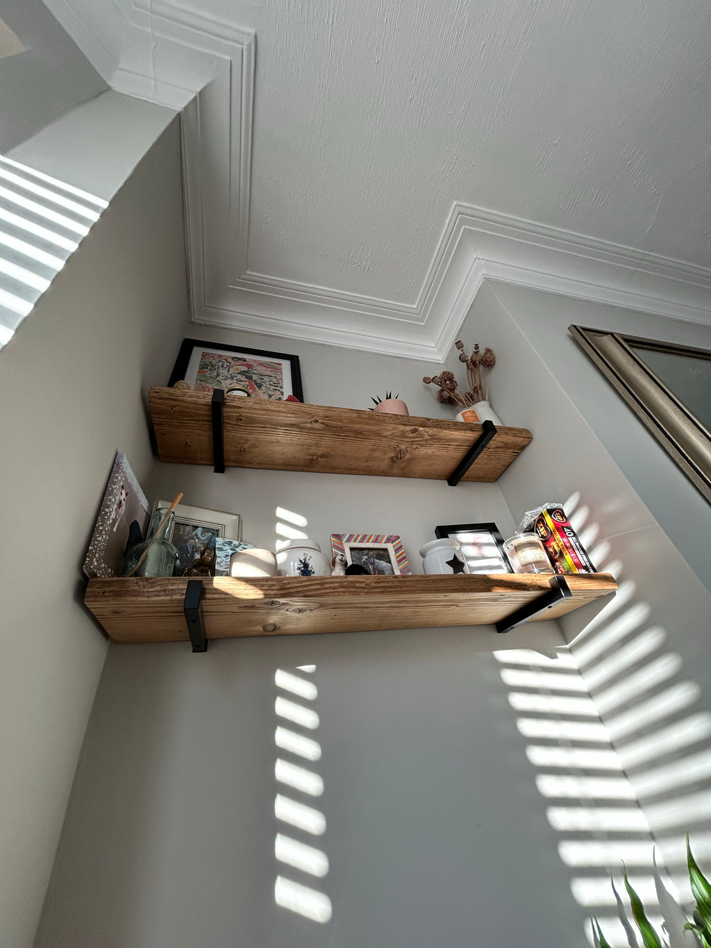 Custom Scaffold Board Shelves