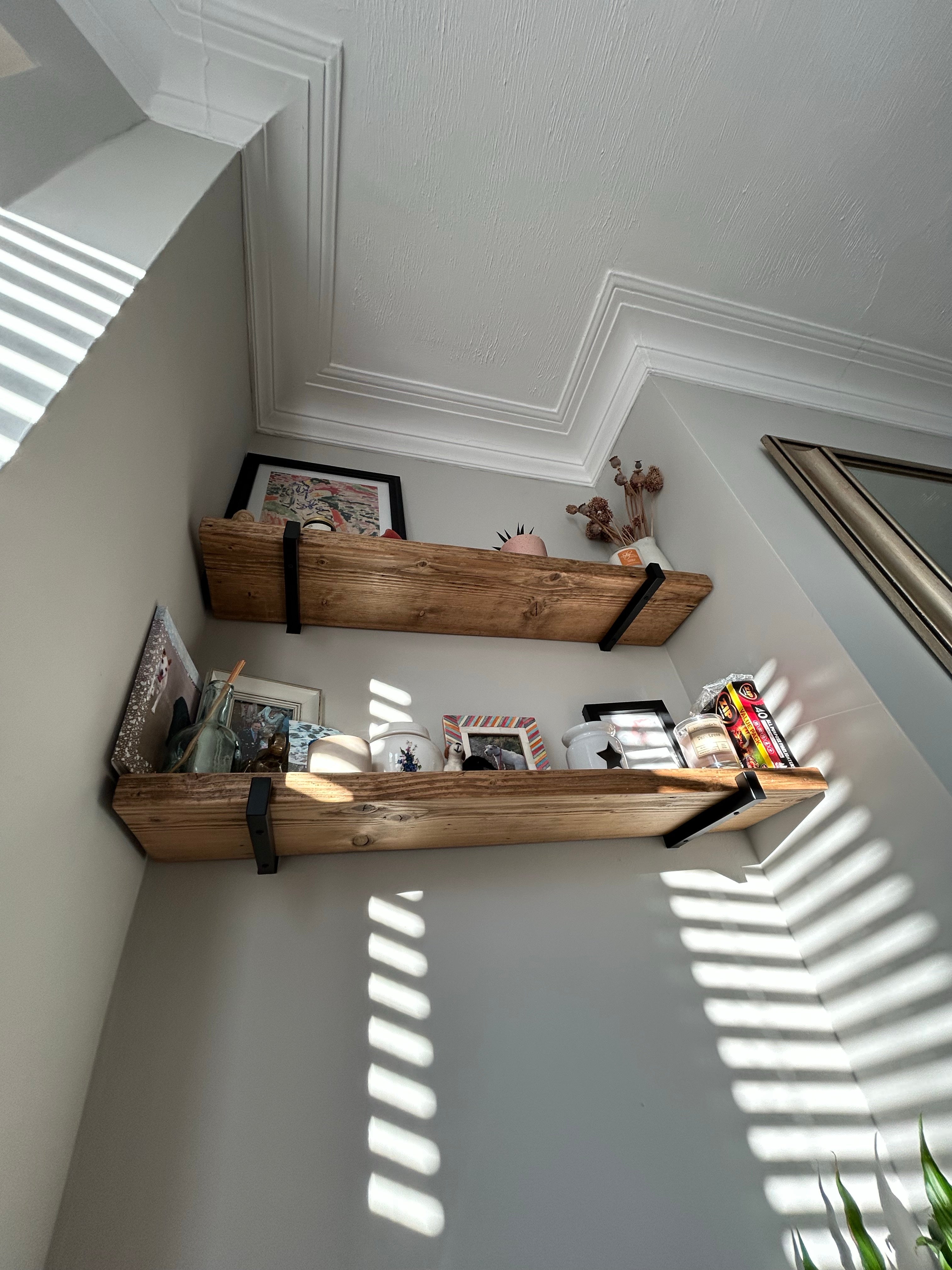 Custom Scaffold Board Shelves